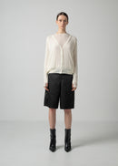 24 NADINE CARDIGAN / CASHMERE SILK SHEER JERSEY - C15