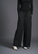 barrel trousers, charcoal, cogthebigsmoke, one size fits all, sustainable fashion, less is more, made in Japan, quiet luxury, minimalist