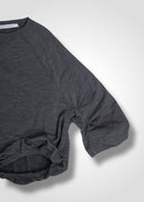 26 LILLY PUFFY TOP / NZ MERINO BRUSHED-BACK JERSEY - C13