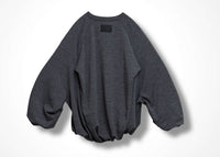 26 LILLY PUFFY TOP / NZ MERINO BRUSHED-BACK JERSEY - C13