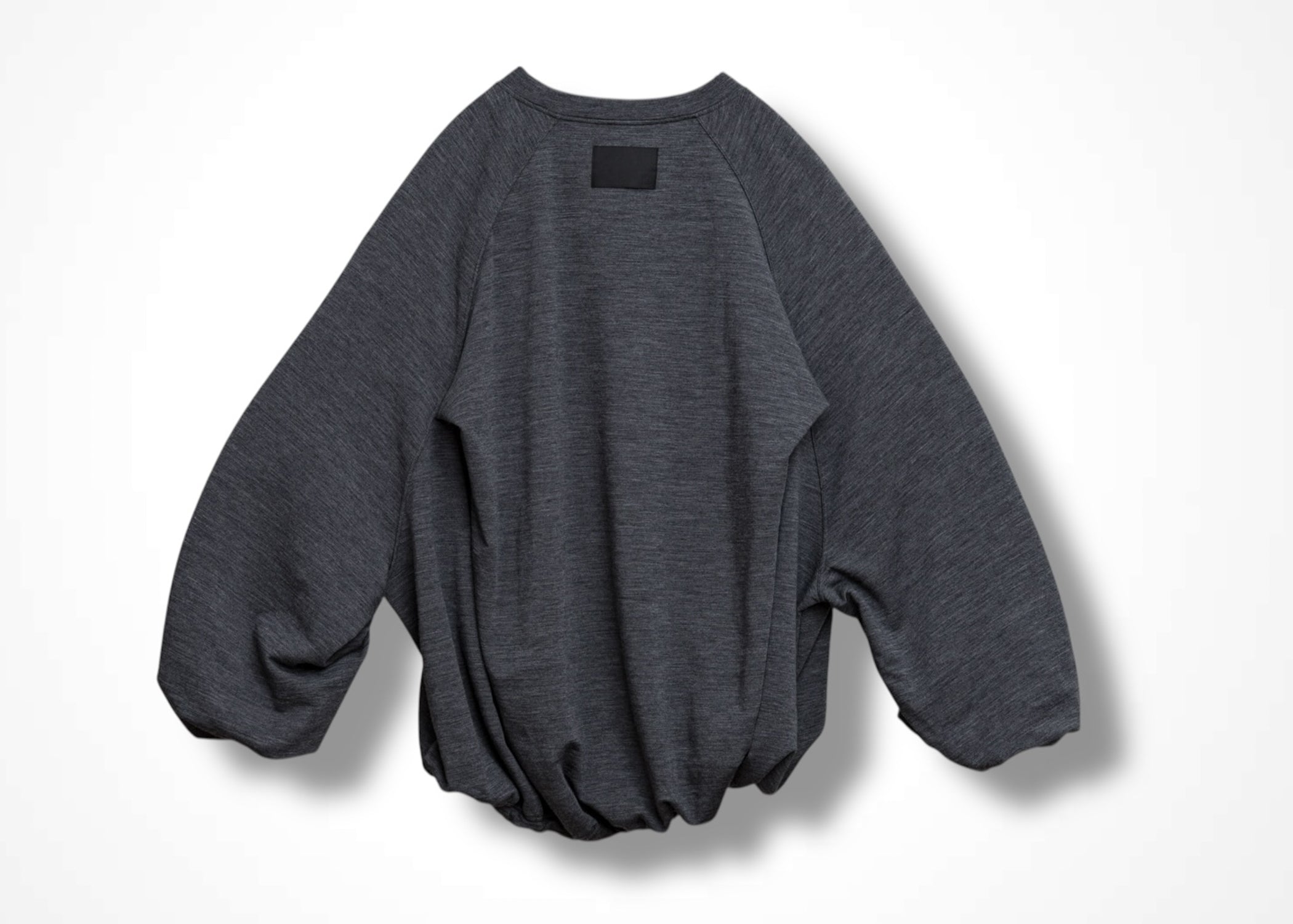 26 LILLY PUFFY TOP / NZ MERINO BRUSHED-BACK JERSEY - C13