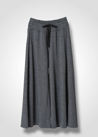 27 LAUREL PALAZZO TROUSERS / NZ MERINO BRUSHED-BACK JERSEY - C13