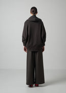 27 NICOLETTE BORERO HOODY / COTTON WOOL BRUSHED TERRY - C15