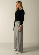 ALISON TROUSERS / WOOL MILLED JERSEY - C9