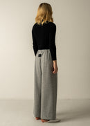 ALISON TROUSERS / WOOL MILLED JERSEY - C9