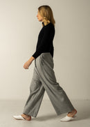 ALISON TROUSERS / WOOL MILLED JERSEY - C9