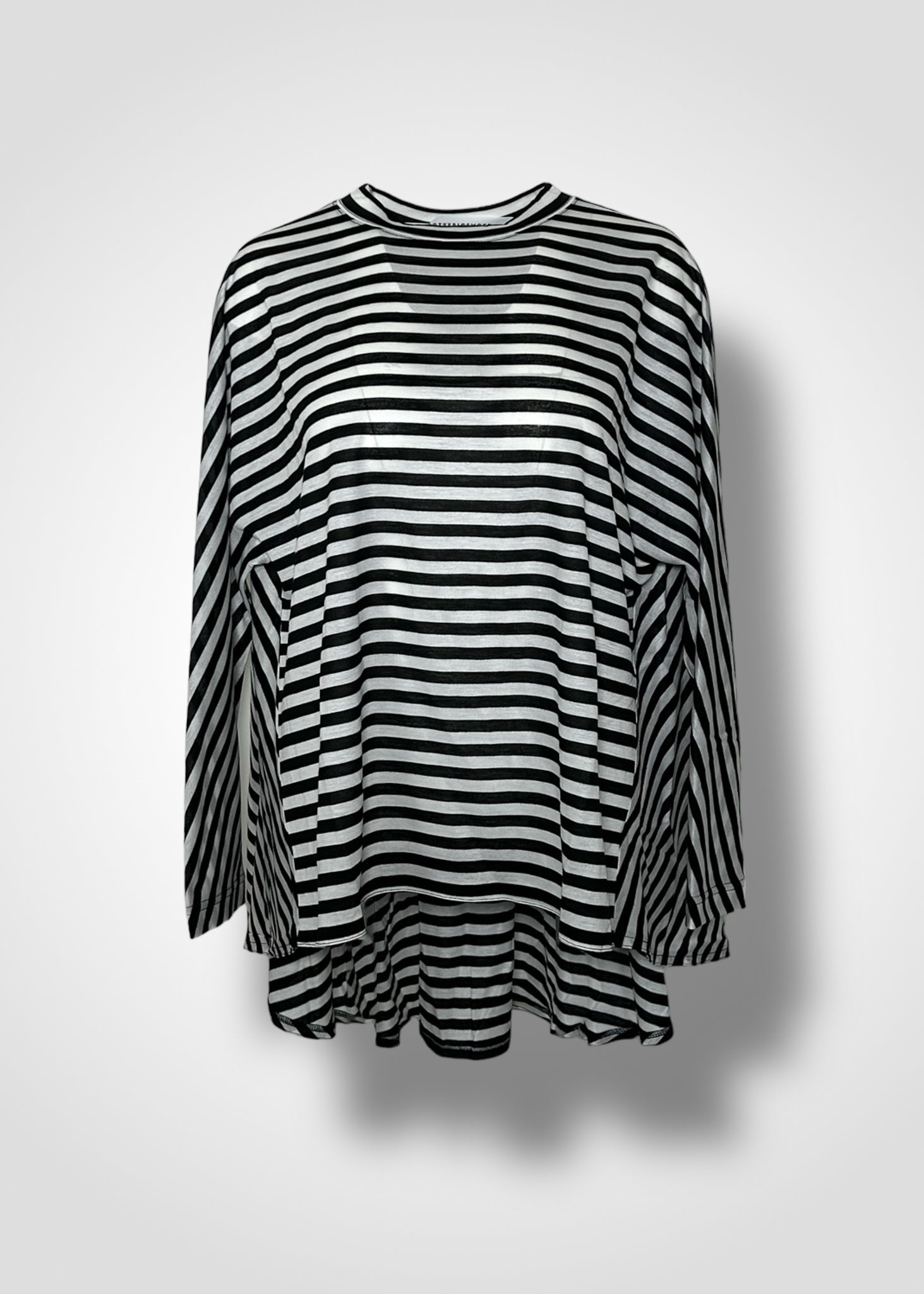 29 ABBY TOP / LIGHT VISCOSE JERSEY STRIPE - C10