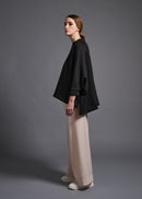 sweatshirt, COG's signature silhouette, black, cogthebigsmoke, one size fits all, sustainable fashion, less is more, made in Japan, quiet luxury, minimalist