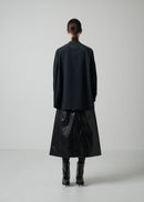 29 OLGA BAND COLLAR SHIRT / LUX TWILL STRETCH - C15