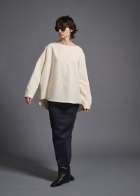 Straight pencil skirt, navy, cogthebigsmoke, one size fits all, sustainable fashion, less is more, made in Japan, quiet luxury, minimalist