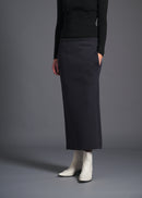 Straight pencil skirt, navy, cogthebigsmoke, one size fits all, sustainable fashion, less is more, made in Japan, quiet luxury, minimalist