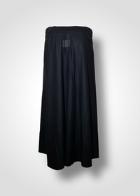 HALO SEMI-FLARE SKIRT / WOOL MILLED JERSEY - C9