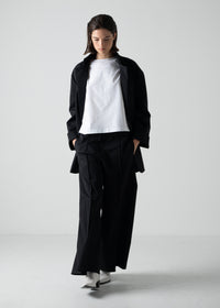 31 GENEVA WIDE-LEG TROUSERS / TEXBRID OXFORD - C10