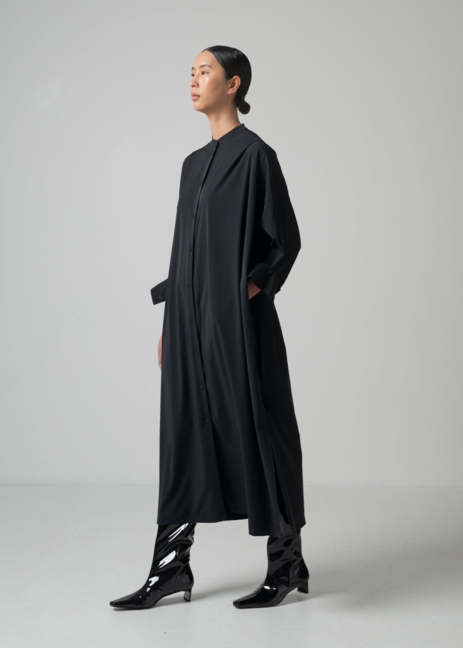 30 NELL DRESS / LUX TWILL STRETCH - C15
