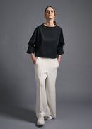 Wide-leg trousers, milk, cogthebigsmoke, one size fits all, sustainable fashion, less is more, made in Japan, quiet luxury, minimalist
