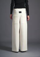 Wide-leg trousers, milk, cogthebigsmoke, one size fits all, sustainable fashion, less is more, made in Japan, quiet luxury, minimalist