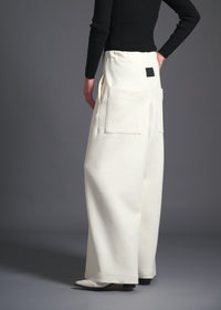 Wide-leg trousers, milk, cogthebigsmoke, one size fits all, sustainable fashion, less is more, made in Japan, quiet luxury, minimalist