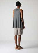 American sleeve top, grey black stripe, cogthebigsmoke, one size fits all, sustainable fashion, less is more, made in Japan, quiet luxury, minimalist