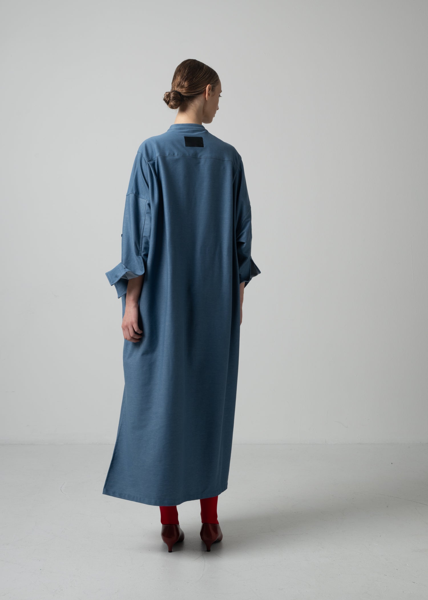 32 NELL DRESS / HYPER DENIM JERSEY LIGHT - C15
