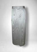 34 KHLOE LONG CARGO SKIRT / SILKY SATIN JERSEY - C11