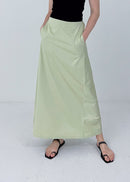 36 JENIFFER FLAIR SKIRT / SILKY SATIN JERSEY - C10