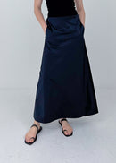 36 JENIFFER FLAIR SKIRT / SILKY SATIN JERSEY - C10