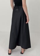 36 JENIFFER FLAIR SKIRT / SILKY SATIN JERSEY - C10