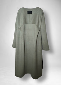 36 KENSINGTON COLLARLESS COAT / BULKY DOUBLE KNIT - C11