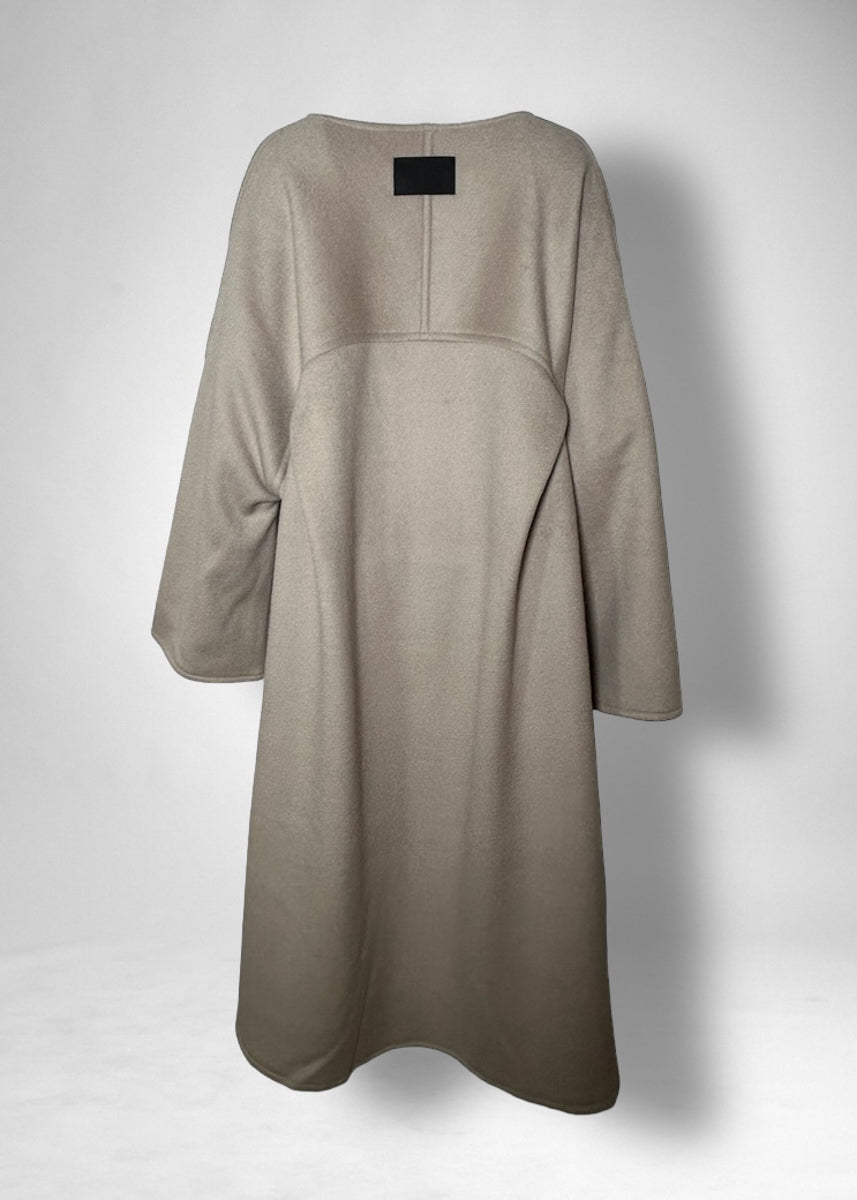 36 KENSINGTON COLLARLESS COAT / BULKY DOUBLE KNIT - C11