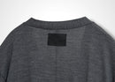 36 MAGGIE CARDIGAN / HIGH GAUGE PURE WOOL JERSEY - C13