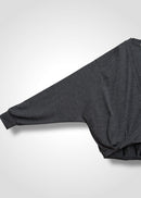 36 MAGGIE CARDIGAN / HIGH GAUGE PURE WOOL JERSEY - C13