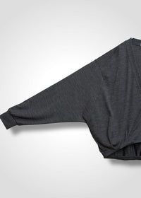 36 MAGGIE CARDIGAN / HIGH GAUGE PURE WOOL JERSEY - C13