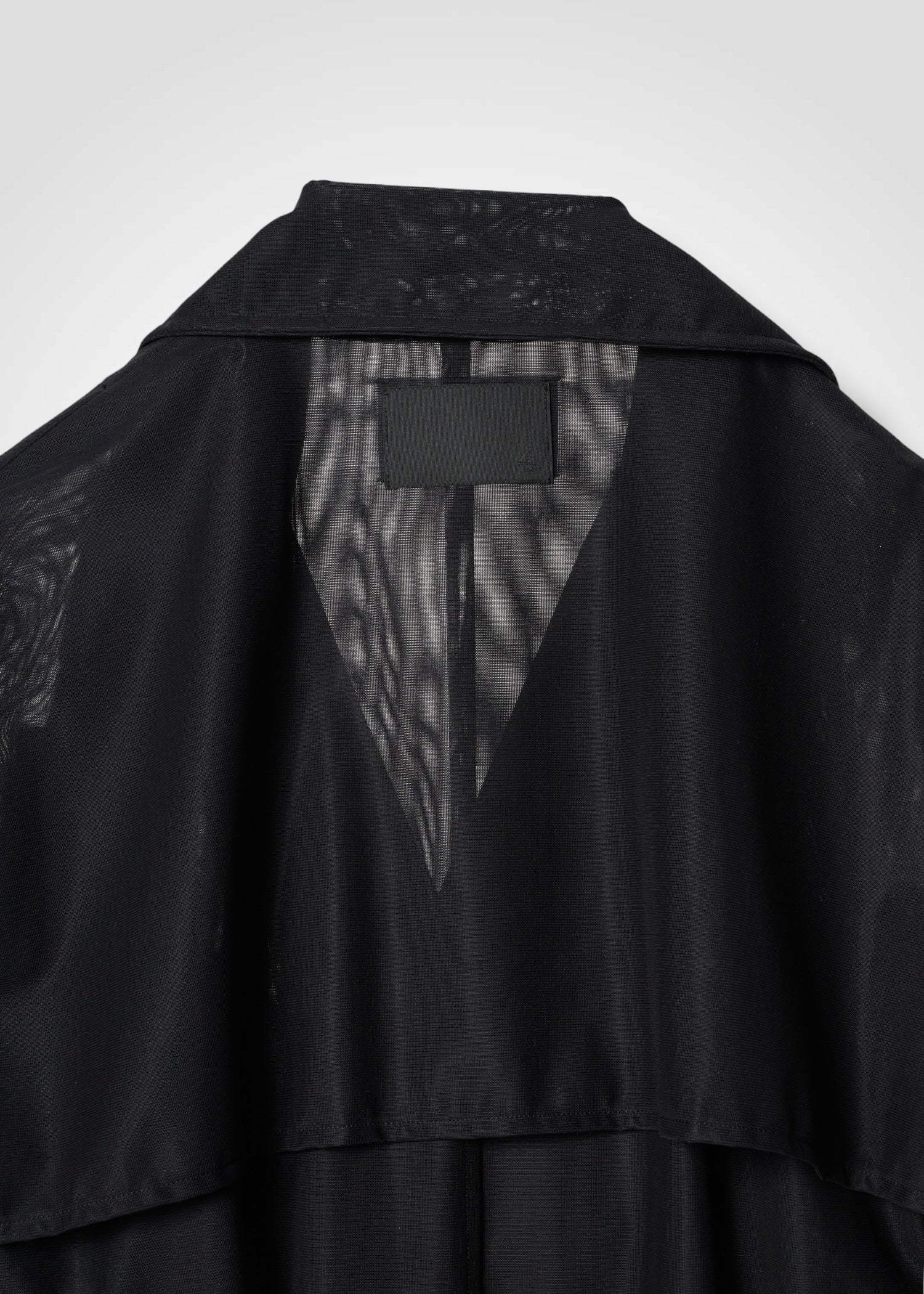 Double-breasted trench coat, black, cogthebigsmoke, made in Japan, one size fits all, sustainable fashion, capsule wardrobe essentials, quiet luxury, minimalist outfi