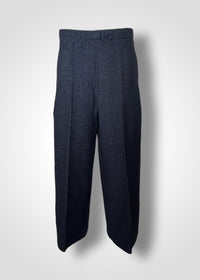 03 GENEVA WIDE-LEG TROUSERS / VINTAGE DENIM JERSEY - C10