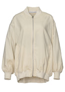 03 LESLIE OVERSIZED BLOUSON / RECYCLE TW TROPICAL - C12