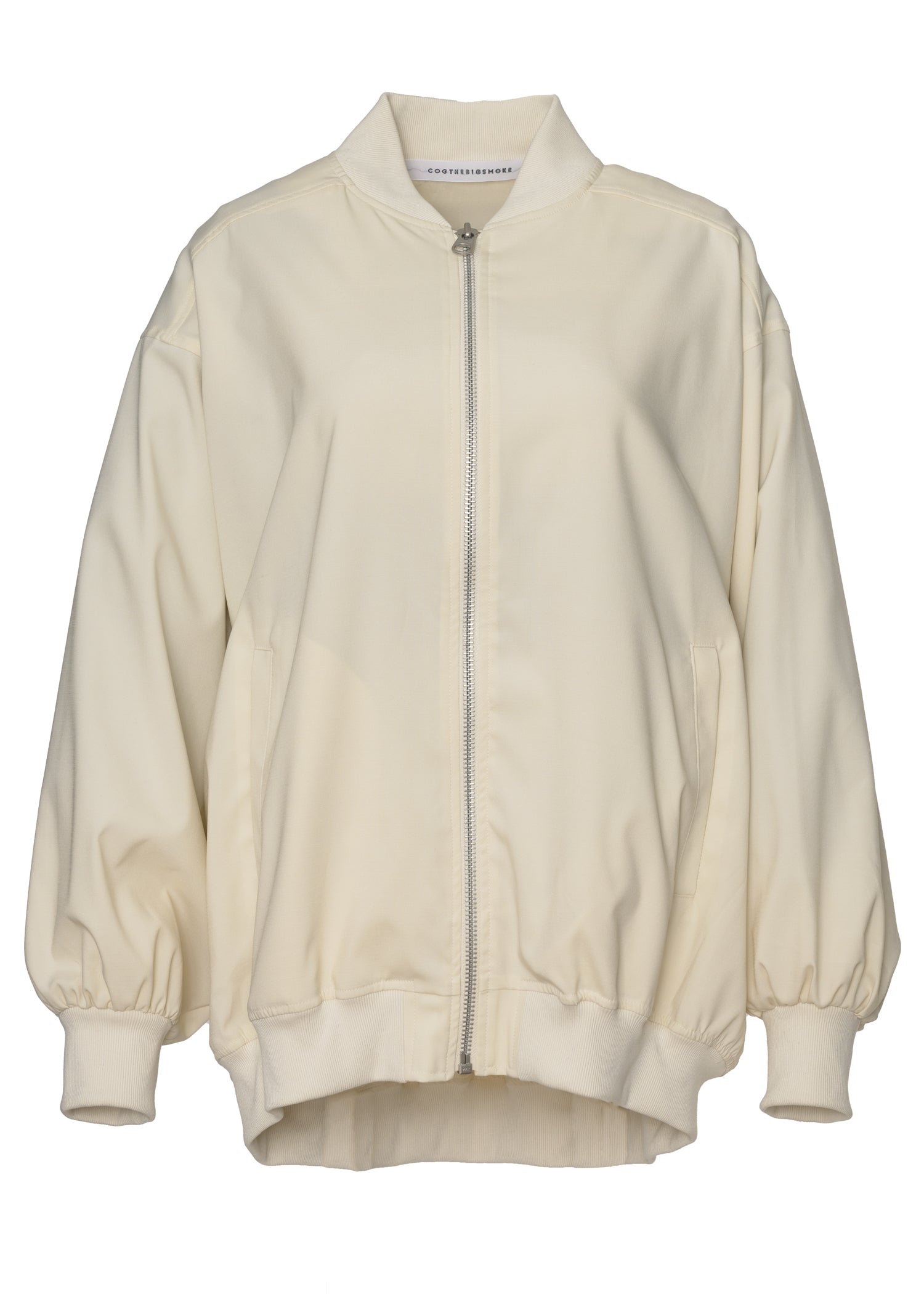 03 LESLIE OVERSIZED BLOUSON / RECYCLE TW TROPICAL - C12