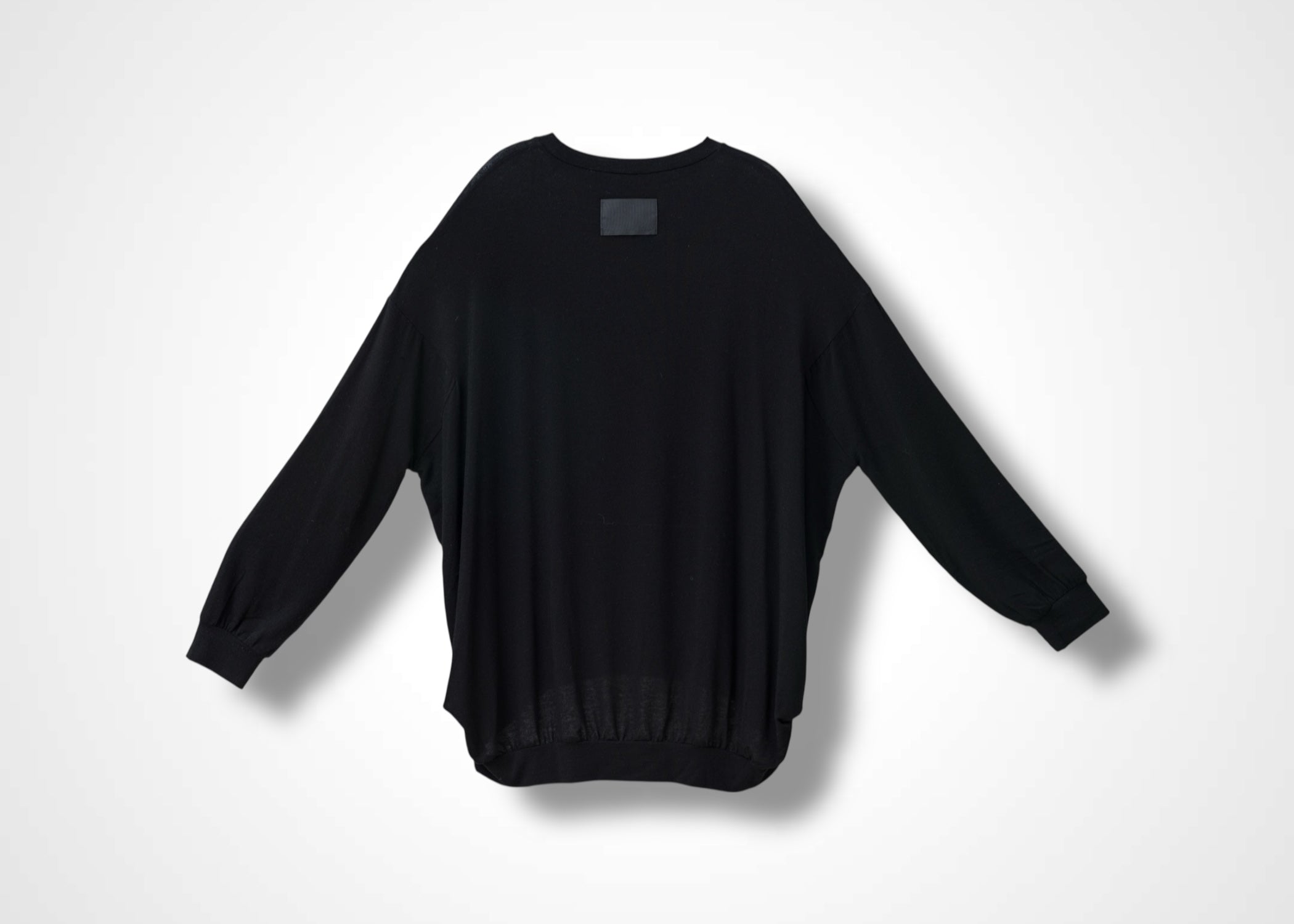 03 MACY NARROW SLV CREW NECK TOP / TENCEL CASHMERE PLAIN JERSEY - C13