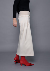 03 OKSANA SKIRT / DUCHESS SATIN STRETCH - C15