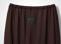 40 ALISON TROUSERS / HIGH GAUGE PURE WOOL JERSEY - C13