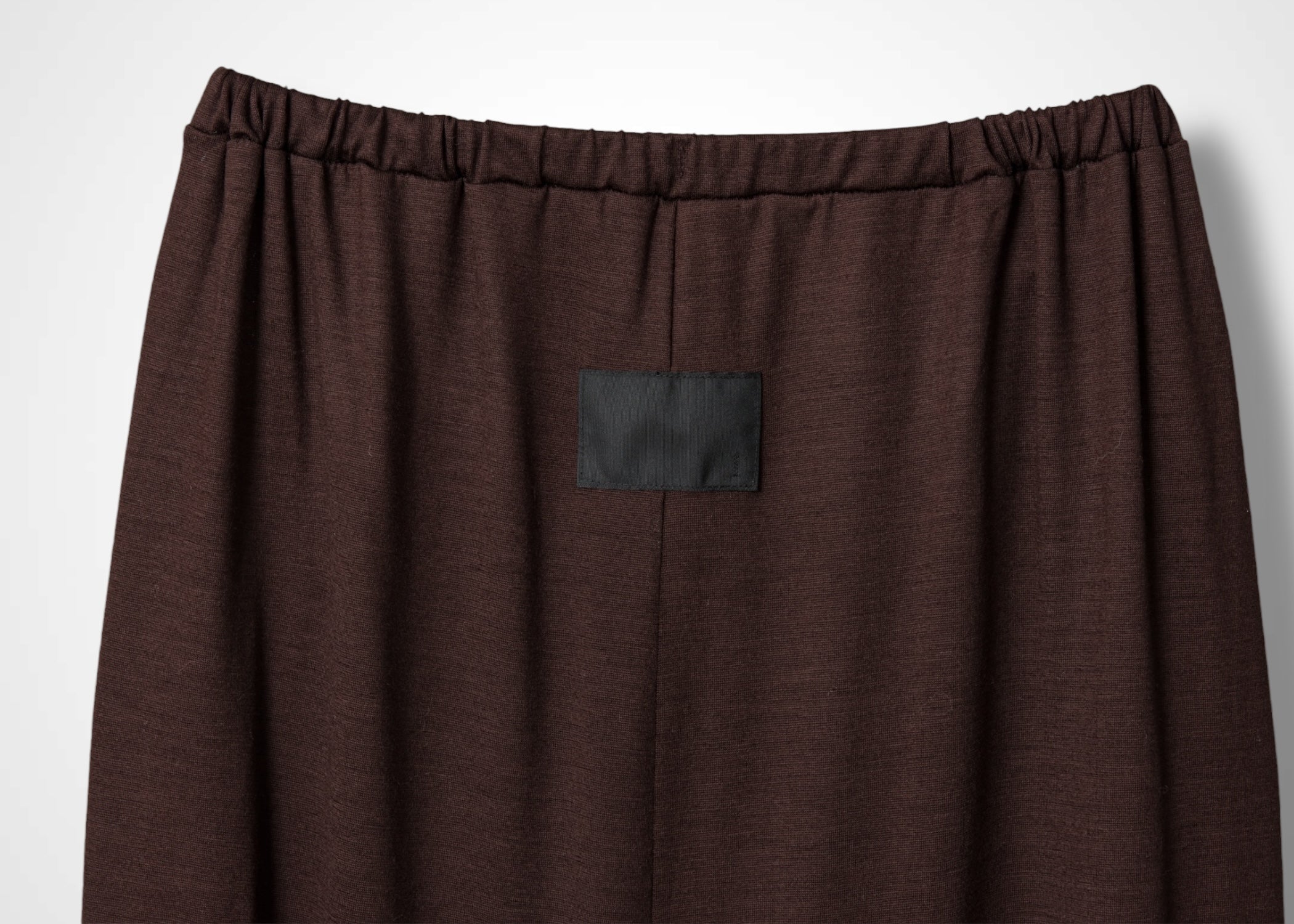 40 ALISON TROUSERS / HIGH GAUGE PURE WOOL JERSEY - C13