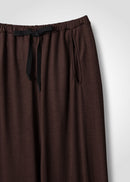 40 ALISON TROUSERS / HIGH GAUGE PURE WOOL JERSEY - C13