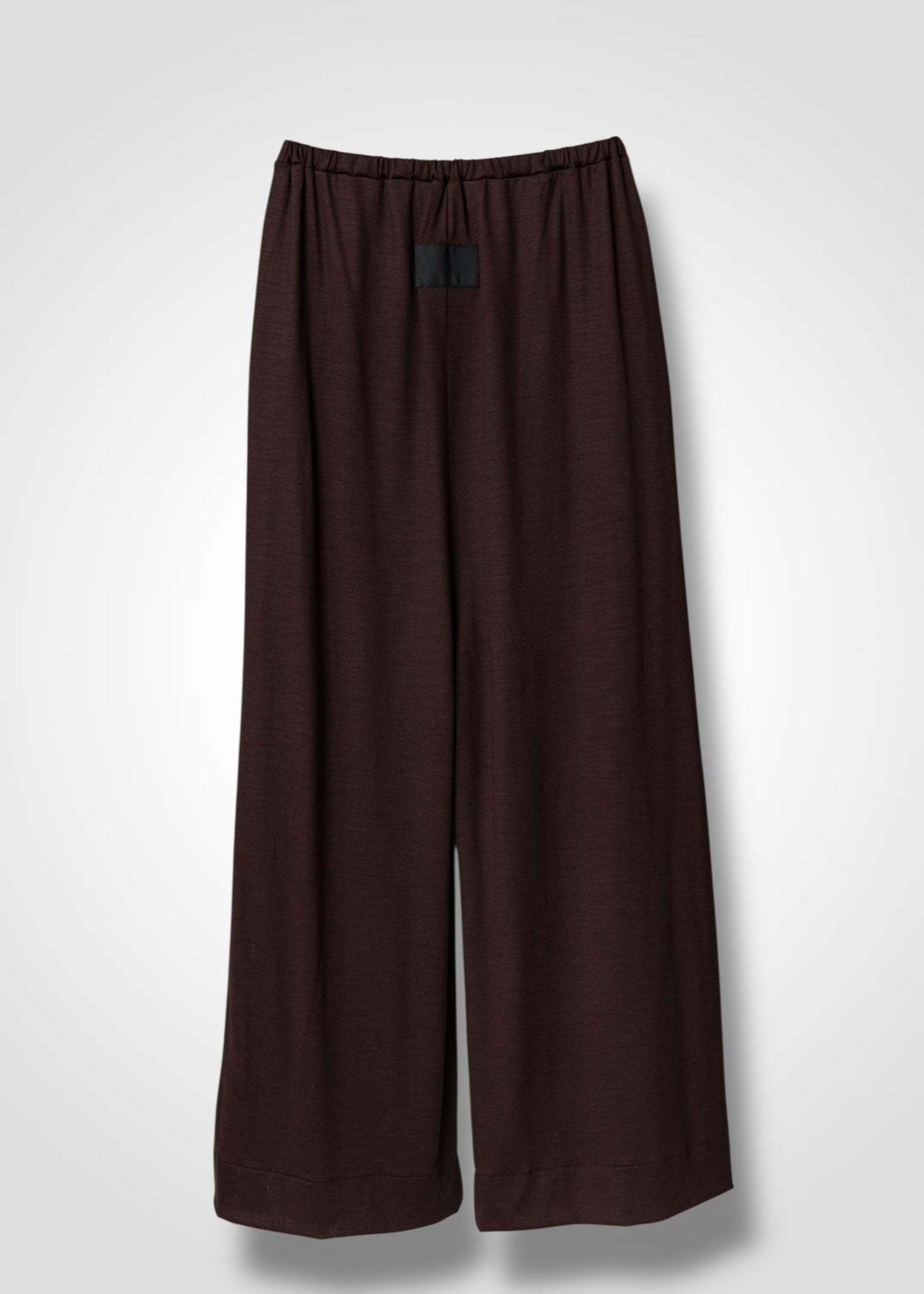 40 ALISON TROUSERS / HIGH GAUGE PURE WOOL JERSEY - C13