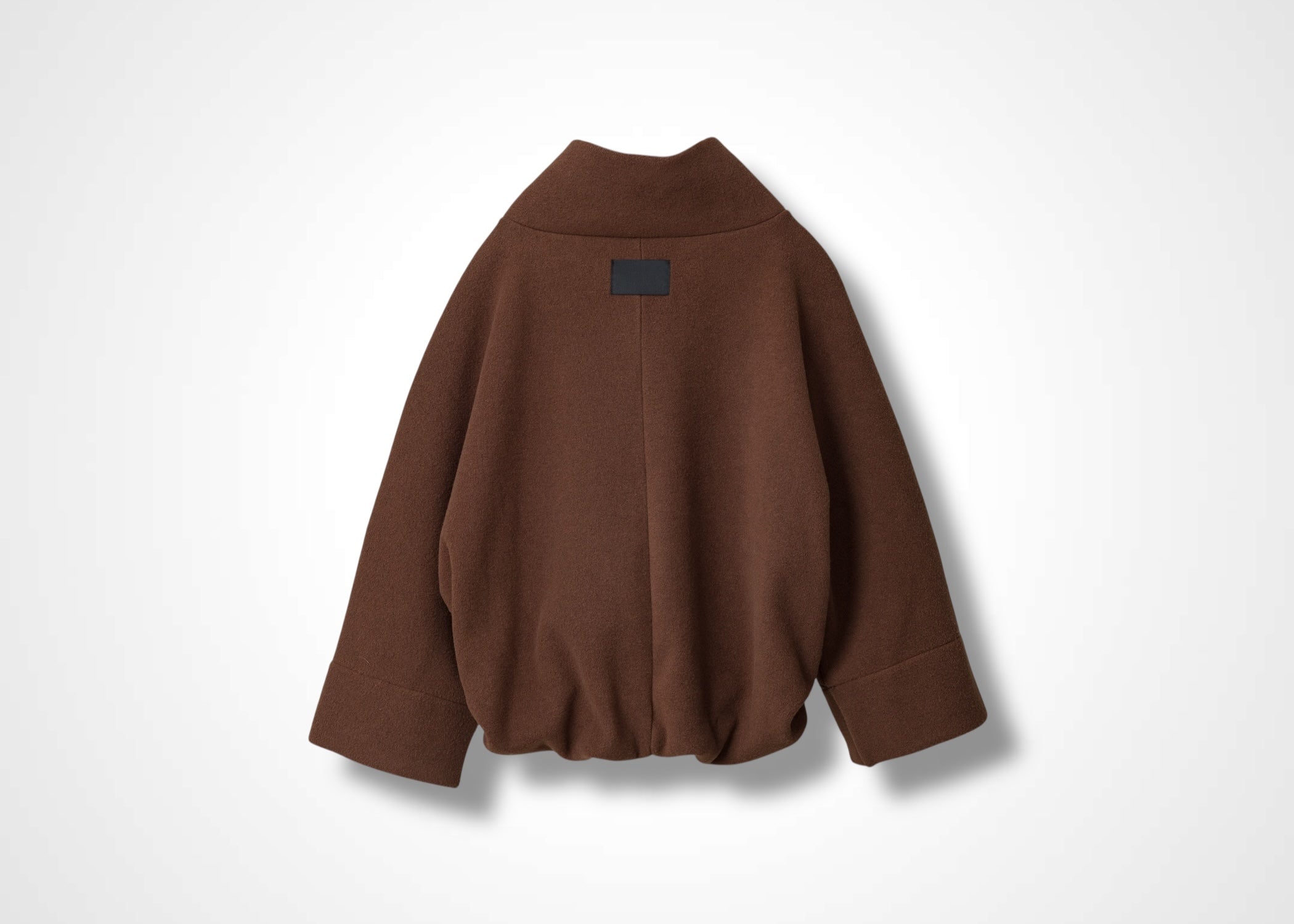 41 MILAN STAND COLLAR BLOUSON / WOOL BLENDED ITALIAN FLEECE - C13