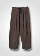 41 NIRVANA TUCKED-HEM TROUSERS / HIGH-COUNT PL STRETCH - C15