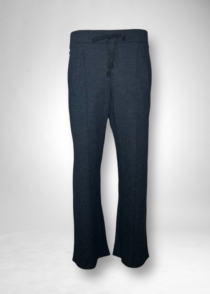 42 GALAXY SEMI-WIDE TROUSERS / WOOLY TWEEDY JERSEY - C11