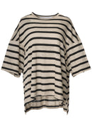 42 HARLEY T-SHIRT / LINEN STRIPE JERSEY - C12