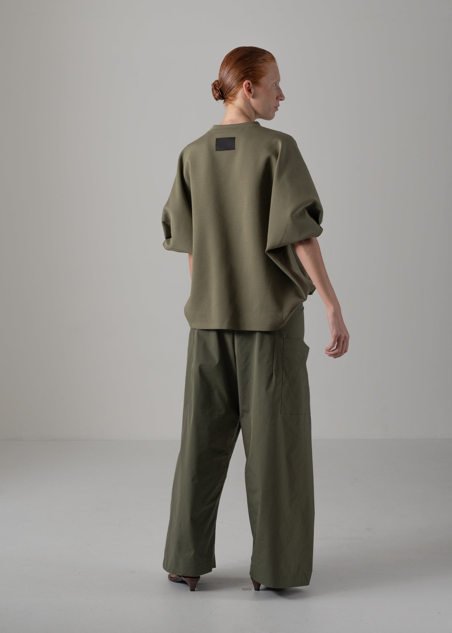43 HELLEN PENTAGON TOP / AIRY COTTON DOUBLE JERSEY - C14
