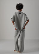 43 HELLEN PENTAGON TOP / AIRY COTTON DOUBLE JERSEY - C14