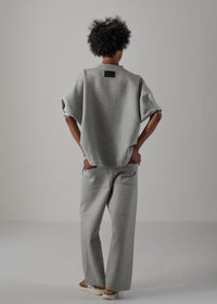 43 HELLEN PENTAGON TOP / AIRY COTTON DOUBLE JERSEY - C14
