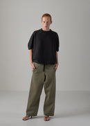 43 HELLEN PENTAGON TOP / AIRY COTTON DOUBLE JERSEY - C14